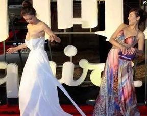 明星红毯出丑,明星意外出丑瞬间大盘点